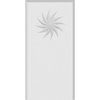 Ekena Millwork Standard Foster Spiral Plinth Block With Beveled Edge, 5"W x 10"H x 3/4"P PBP050X100X075FOS13